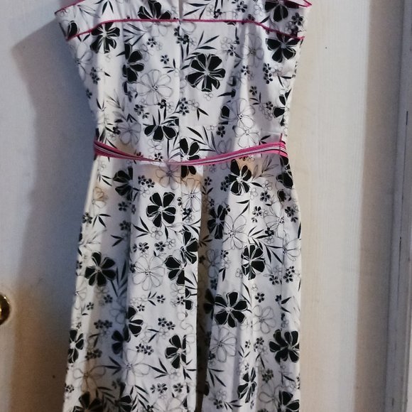 Scarlett sz 10 Summer Dress A line skirt Retro Look - Picture 5 of 9